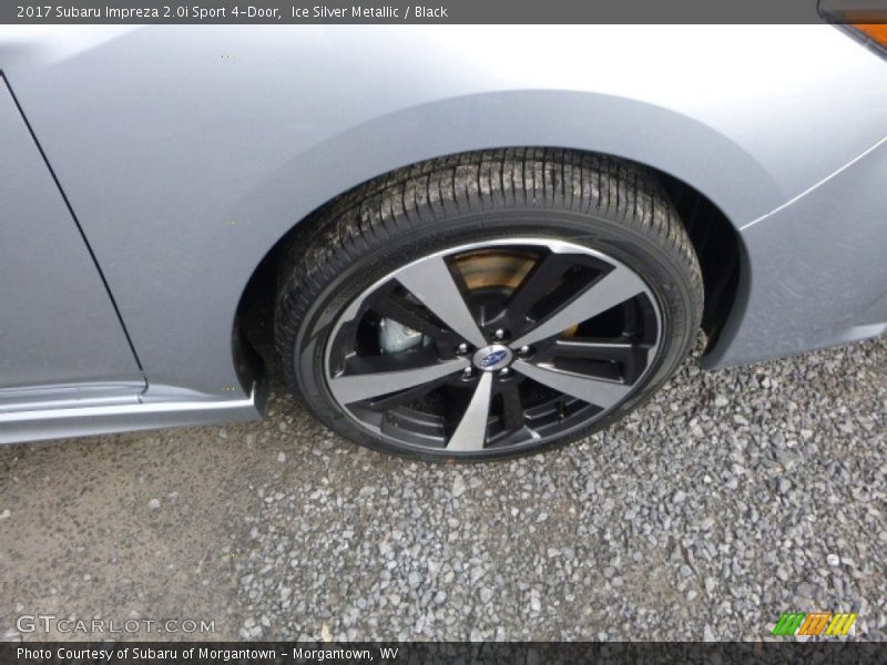 Ice Silver Metallic / Black 2017 Subaru Impreza 2.0i Sport 4-Door