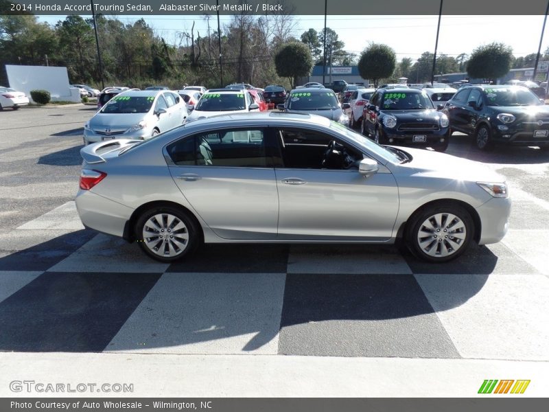 Alabaster Silver Metallic / Black 2014 Honda Accord Touring Sedan