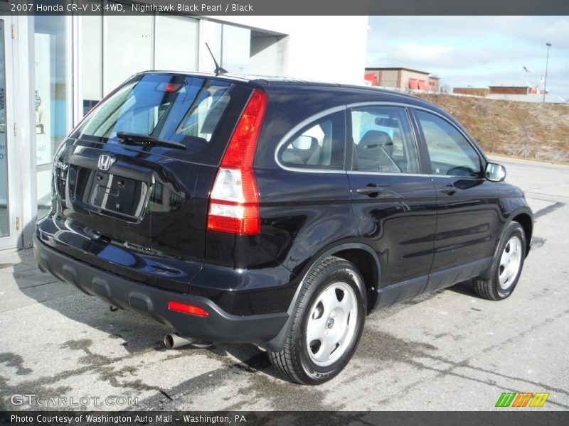 Nighthawk Black Pearl / Black 2007 Honda CR-V LX 4WD