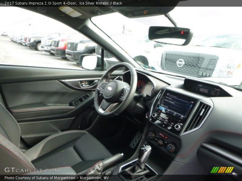 Ice Silver Metallic / Black 2017 Subaru Impreza 2.0i Sport 4-Door