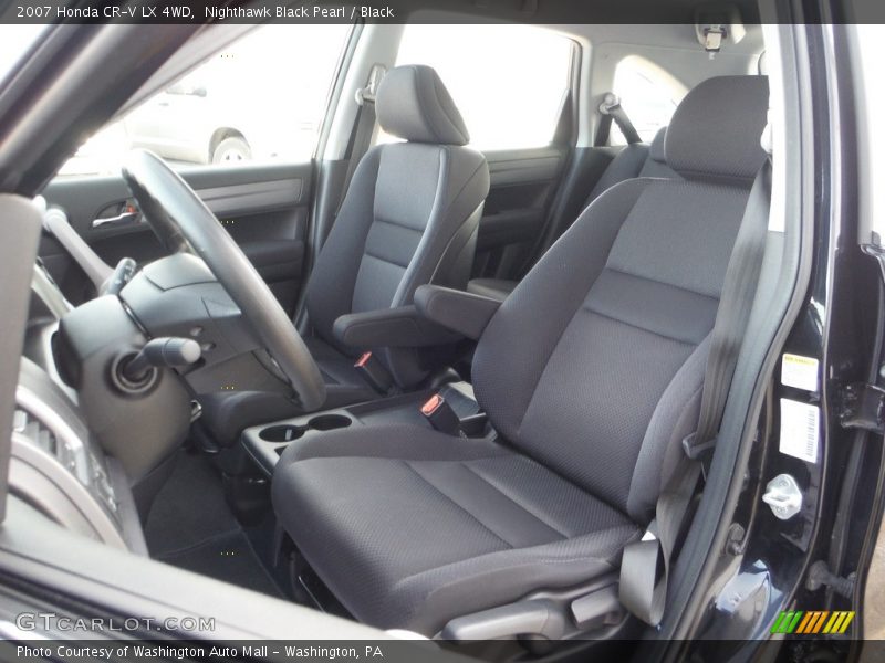 Nighthawk Black Pearl / Black 2007 Honda CR-V LX 4WD