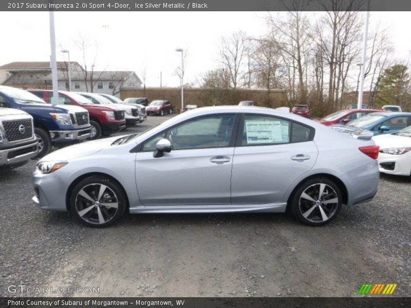 Ice Silver Metallic / Black 2017 Subaru Impreza 2.0i Sport 4-Door