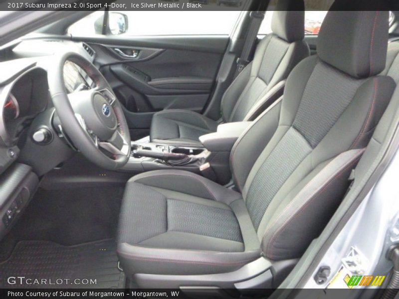Ice Silver Metallic / Black 2017 Subaru Impreza 2.0i Sport 4-Door