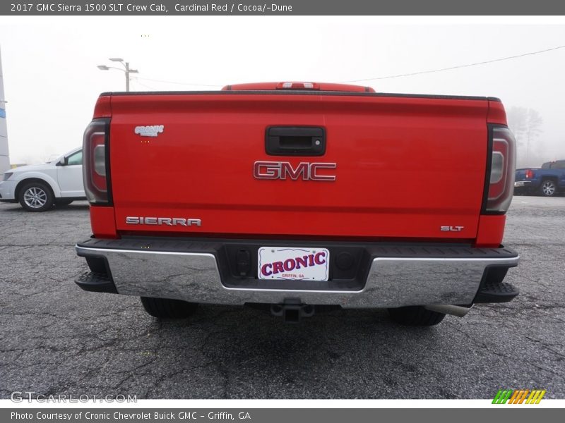 Cardinal Red / Cocoa/­Dune 2017 GMC Sierra 1500 SLT Crew Cab