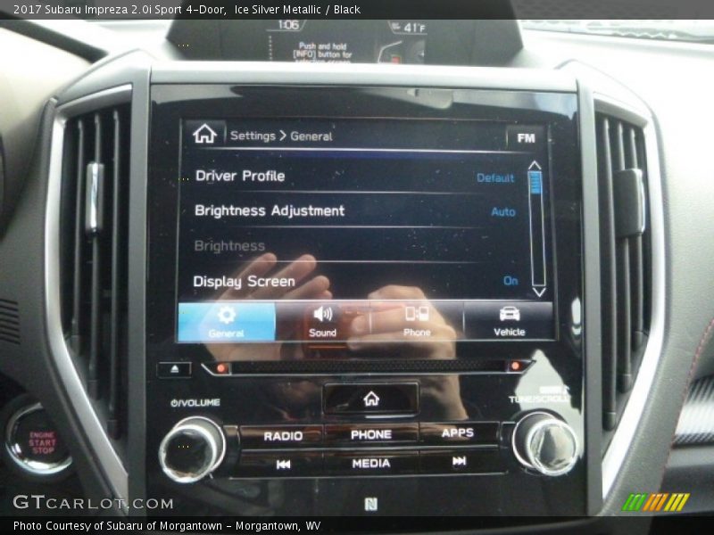 Ice Silver Metallic / Black 2017 Subaru Impreza 2.0i Sport 4-Door