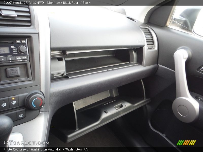 Nighthawk Black Pearl / Black 2007 Honda CR-V LX 4WD
