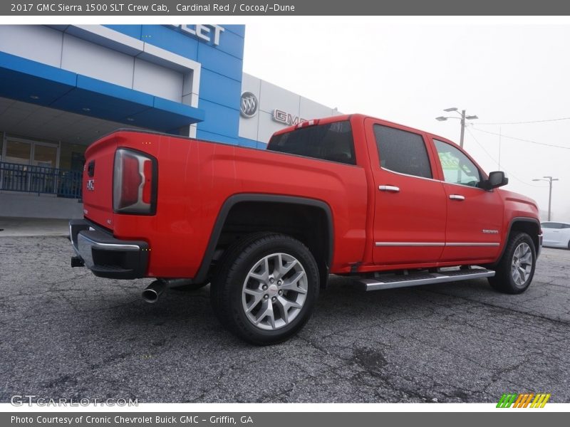 Cardinal Red / Cocoa/­Dune 2017 GMC Sierra 1500 SLT Crew Cab