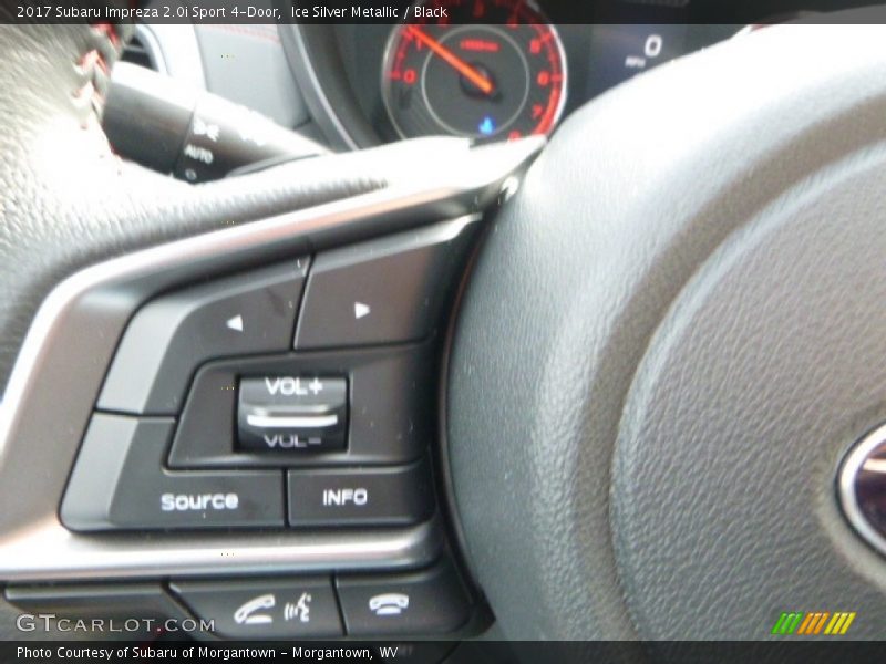Ice Silver Metallic / Black 2017 Subaru Impreza 2.0i Sport 4-Door