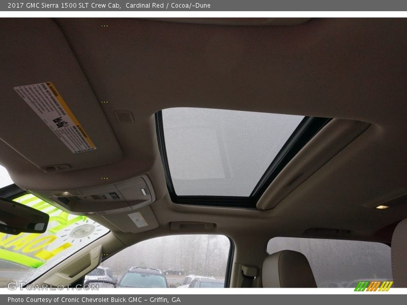 Cardinal Red / Cocoa/­Dune 2017 GMC Sierra 1500 SLT Crew Cab