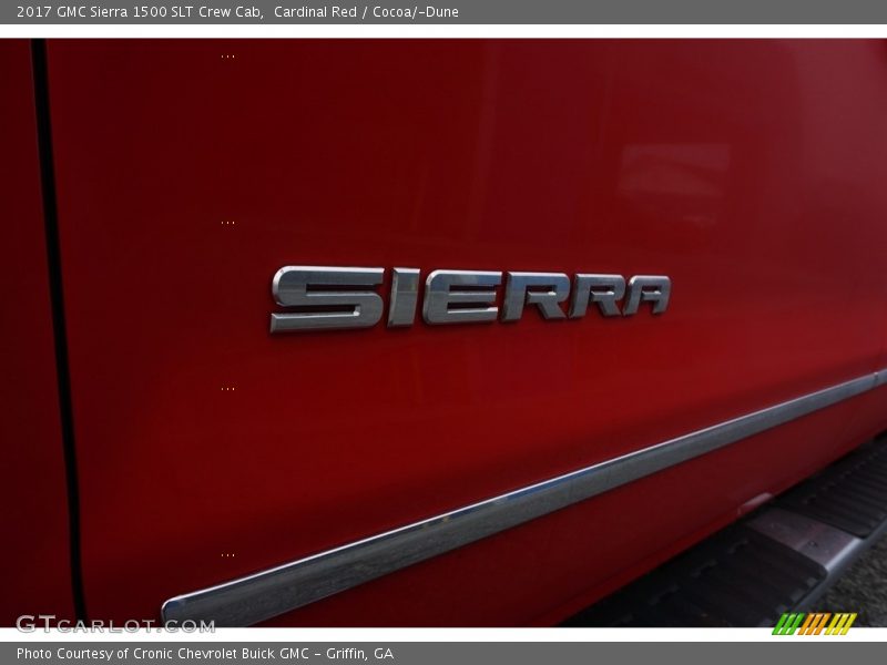 Cardinal Red / Cocoa/­Dune 2017 GMC Sierra 1500 SLT Crew Cab