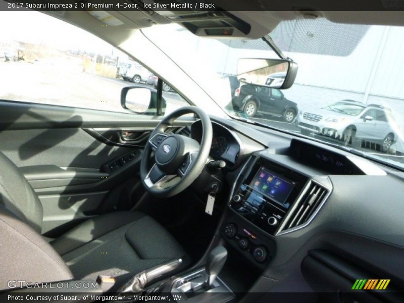 Ice Silver Metallic / Black 2017 Subaru Impreza 2.0i Premium 4-Door