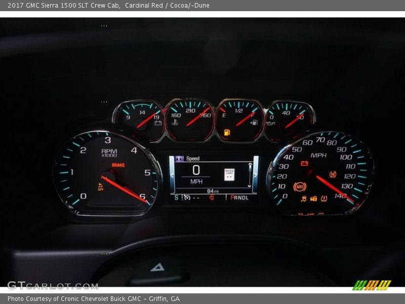  2017 Sierra 1500 SLT Crew Cab SLT Crew Cab Gauges