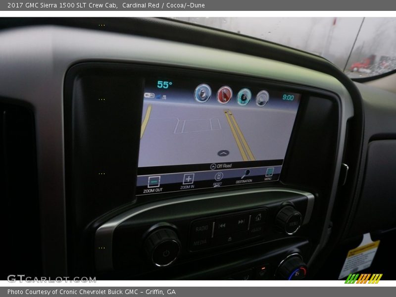 Cardinal Red / Cocoa/­Dune 2017 GMC Sierra 1500 SLT Crew Cab