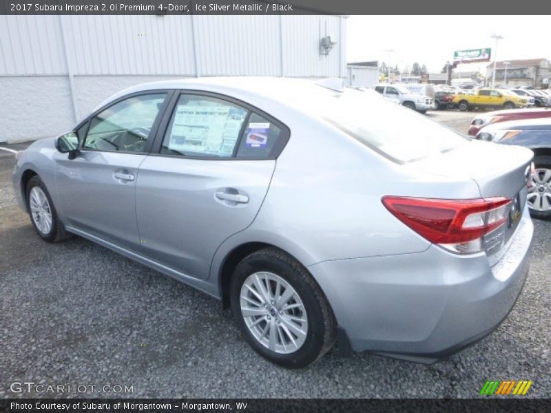 Ice Silver Metallic / Black 2017 Subaru Impreza 2.0i Premium 4-Door