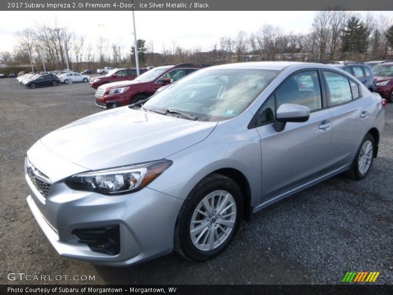 Ice Silver Metallic / Black 2017 Subaru Impreza 2.0i Premium 4-Door