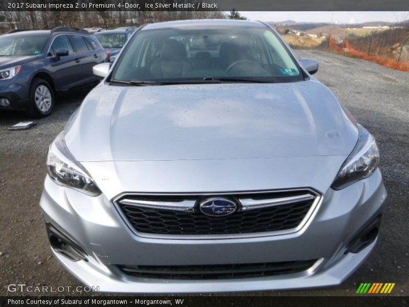 Ice Silver Metallic / Black 2017 Subaru Impreza 2.0i Premium 4-Door
