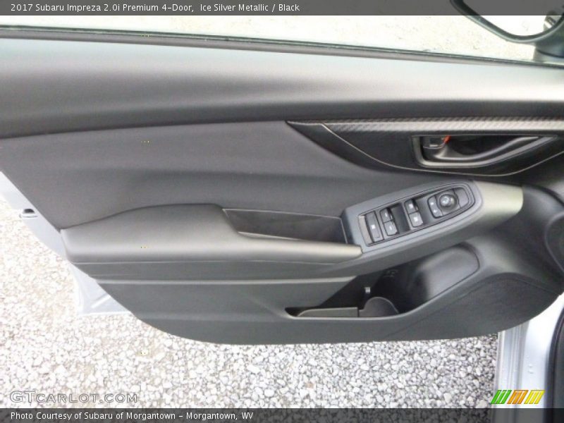 Ice Silver Metallic / Black 2017 Subaru Impreza 2.0i Premium 4-Door