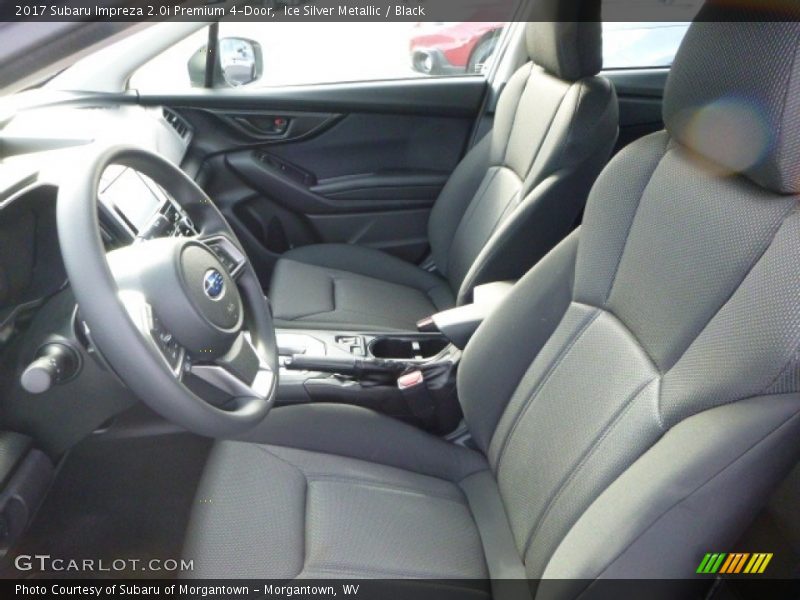 Ice Silver Metallic / Black 2017 Subaru Impreza 2.0i Premium 4-Door