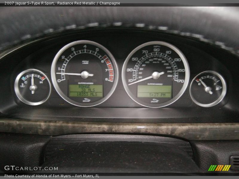  2007 S-Type R Sport R Sport Gauges