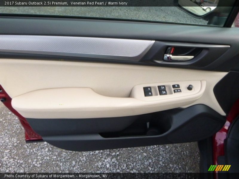 Venetian Red Pearl / Warm Ivory 2017 Subaru Outback 2.5i Premium