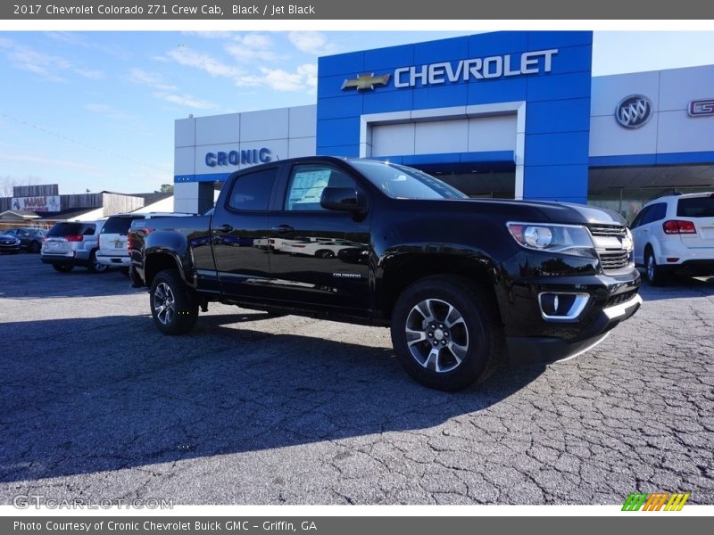 Black / Jet Black 2017 Chevrolet Colorado Z71 Crew Cab
