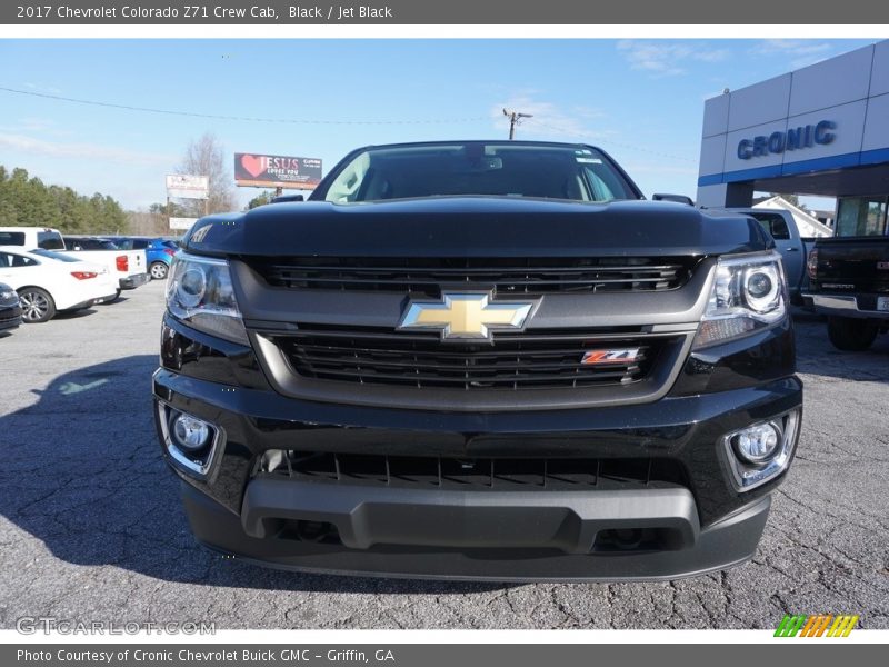 Black / Jet Black 2017 Chevrolet Colorado Z71 Crew Cab