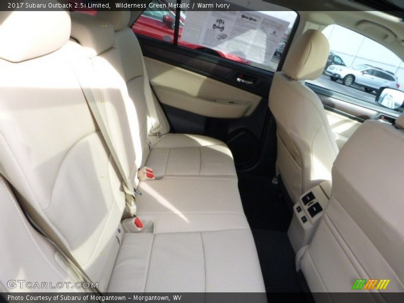 Wilderness Green Metallic / Warm Ivory 2017 Subaru Outback 2.5i Limited