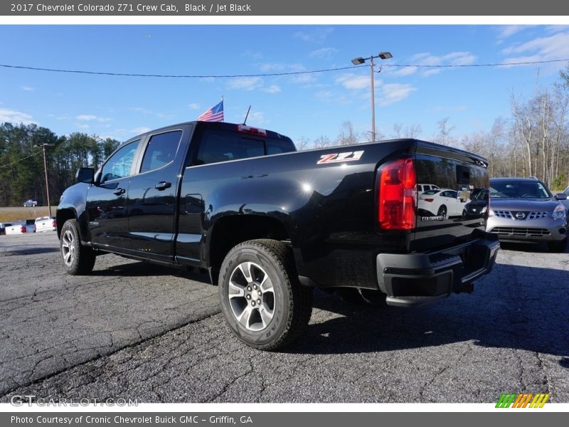 Black / Jet Black 2017 Chevrolet Colorado Z71 Crew Cab