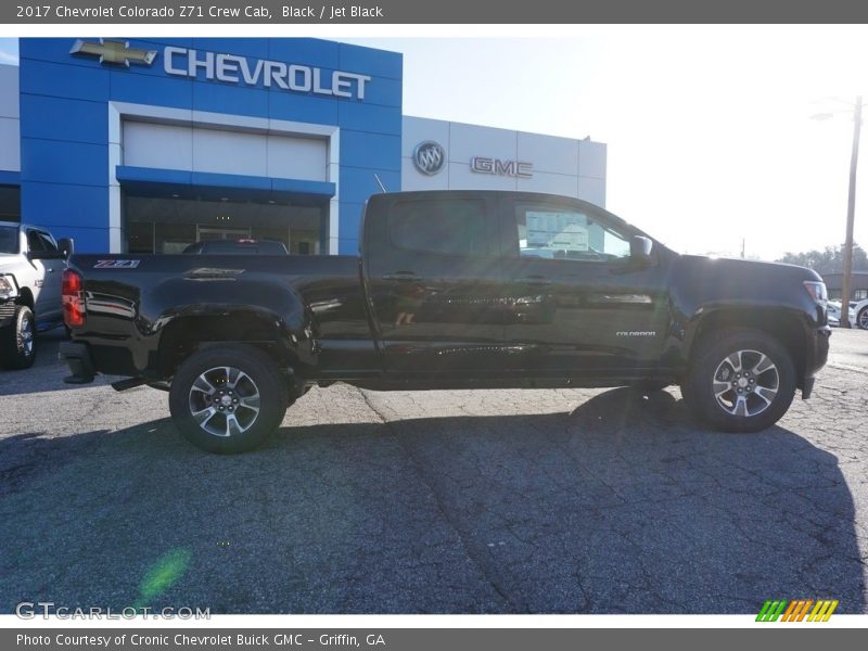 Black / Jet Black 2017 Chevrolet Colorado Z71 Crew Cab