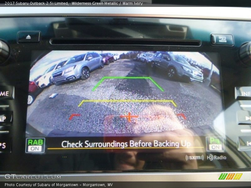 Wilderness Green Metallic / Warm Ivory 2017 Subaru Outback 2.5i Limited