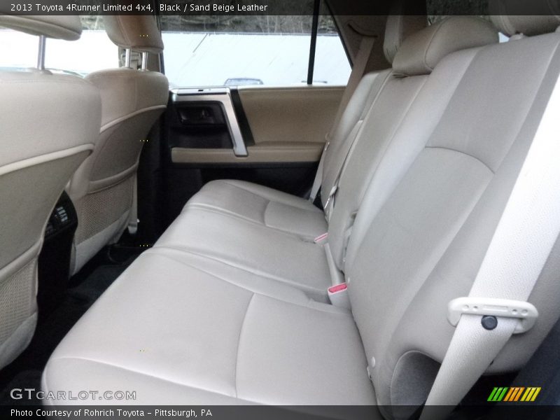 Black / Sand Beige Leather 2013 Toyota 4Runner Limited 4x4