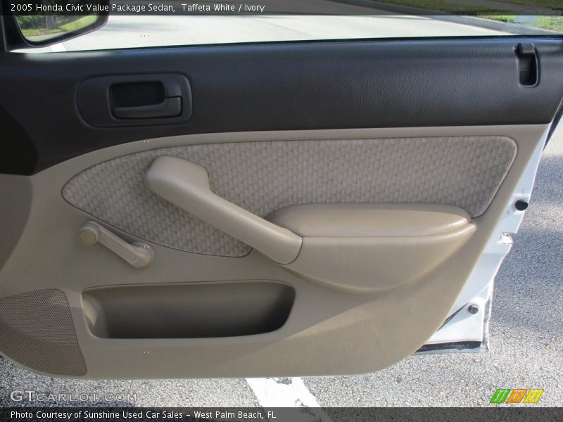 Taffeta White / Ivory 2005 Honda Civic Value Package Sedan