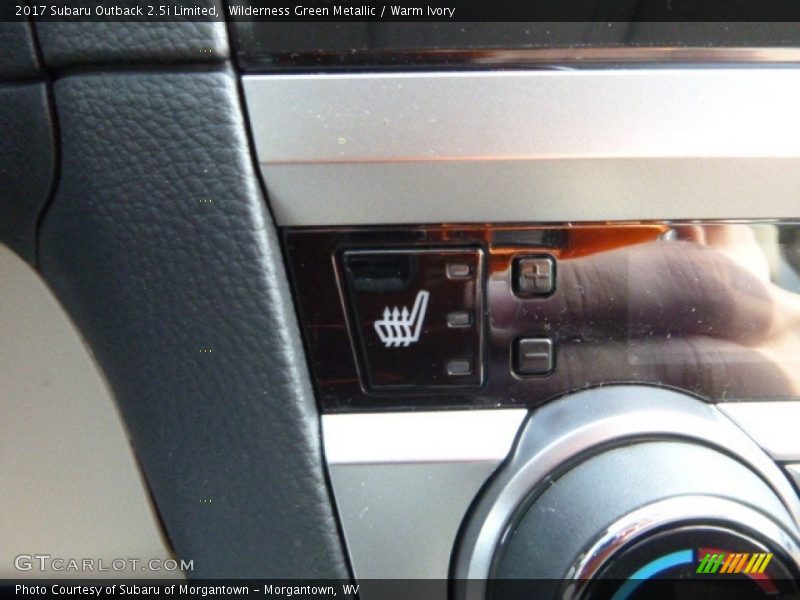 Wilderness Green Metallic / Warm Ivory 2017 Subaru Outback 2.5i Limited