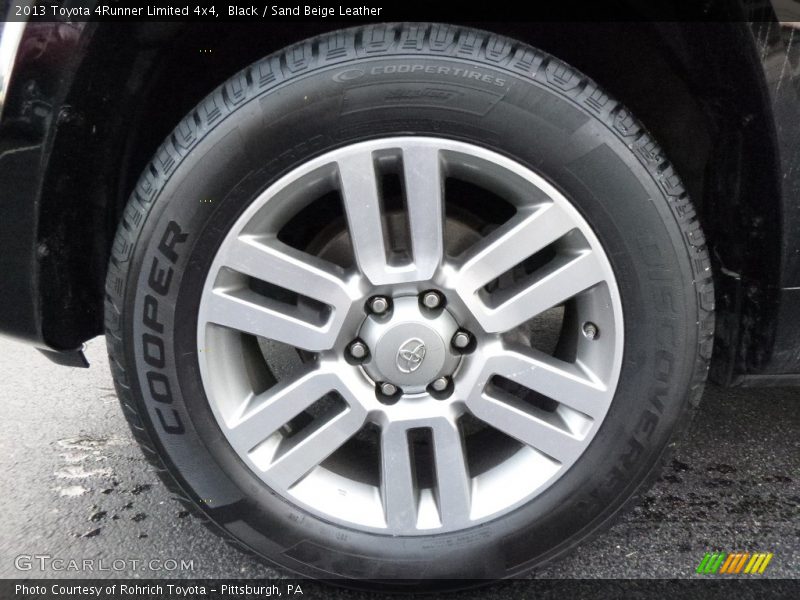 Black / Sand Beige Leather 2013 Toyota 4Runner Limited 4x4