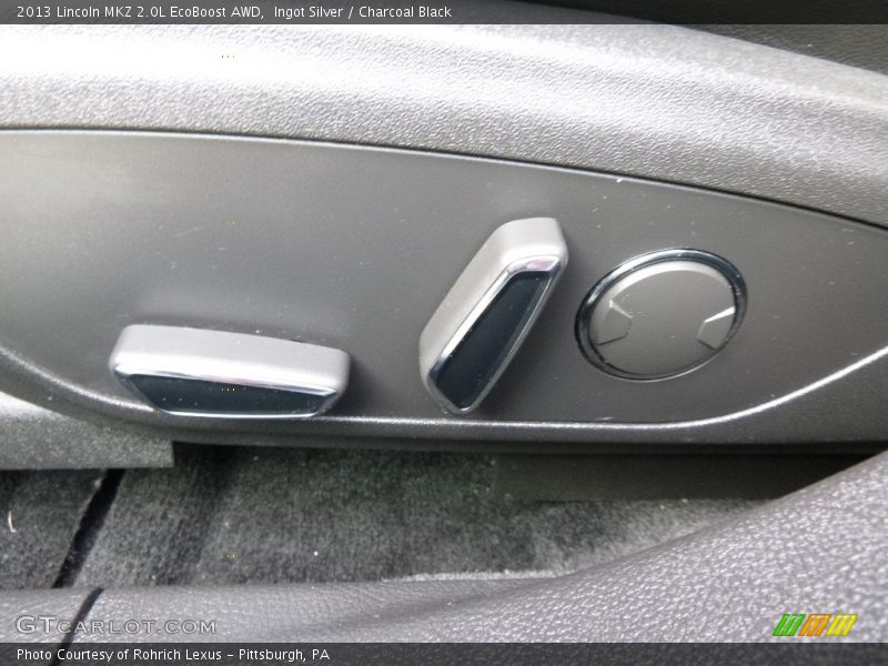 Ingot Silver / Charcoal Black 2013 Lincoln MKZ 2.0L EcoBoost AWD