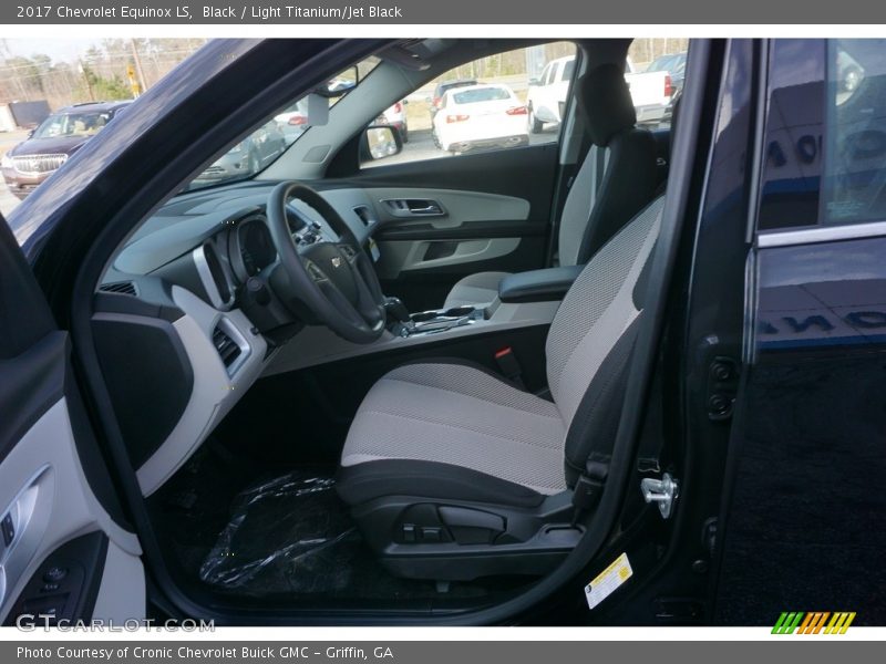 Black / Light Titanium/Jet Black 2017 Chevrolet Equinox LS