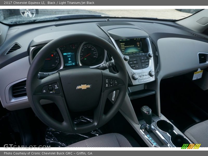 Black / Light Titanium/Jet Black 2017 Chevrolet Equinox LS
