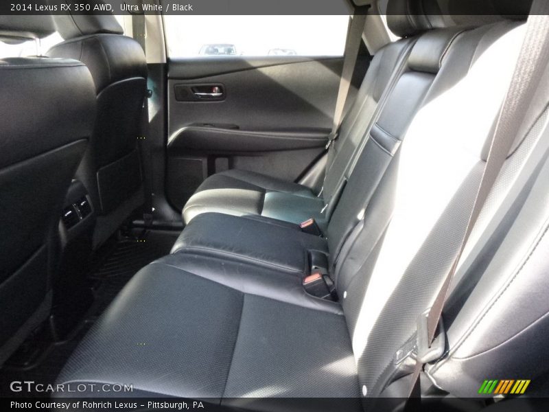 Ultra White / Black 2014 Lexus RX 350 AWD