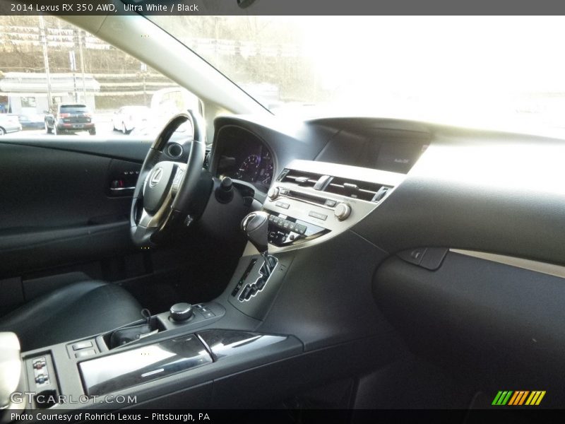 Ultra White / Black 2014 Lexus RX 350 AWD