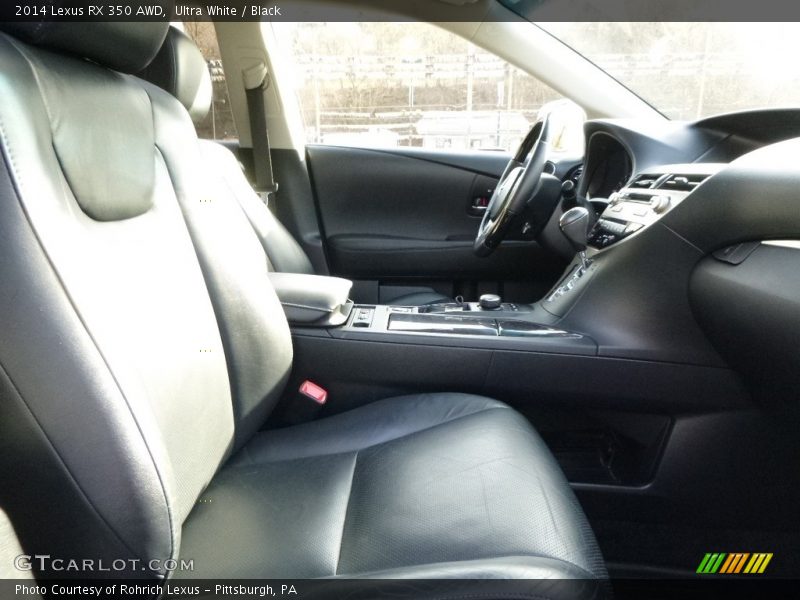 Ultra White / Black 2014 Lexus RX 350 AWD