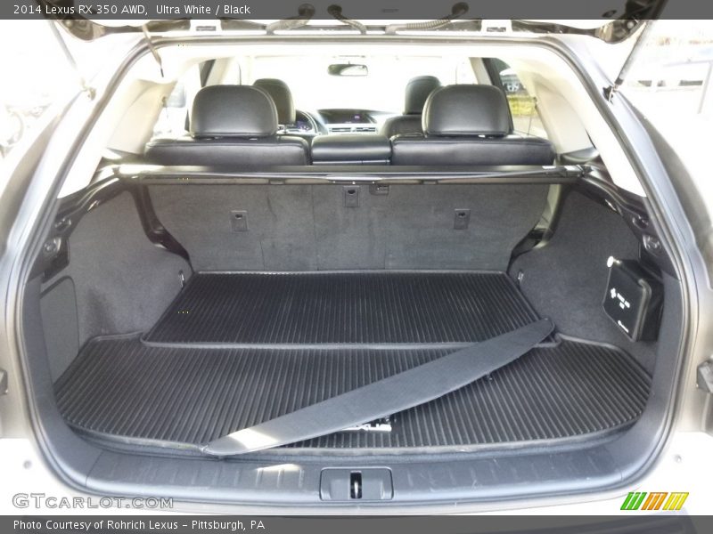 Ultra White / Black 2014 Lexus RX 350 AWD