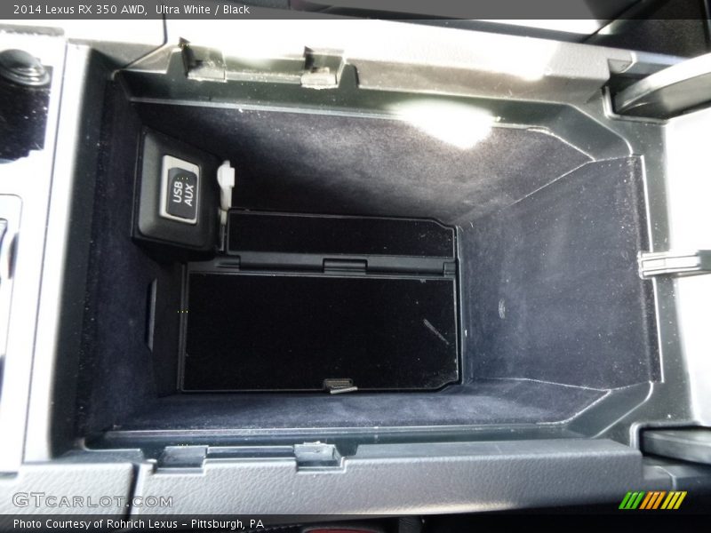 Ultra White / Black 2014 Lexus RX 350 AWD
