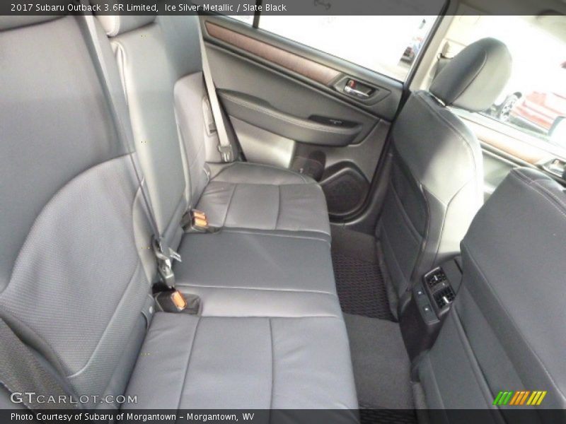 Ice Silver Metallic / Slate Black 2017 Subaru Outback 3.6R Limited