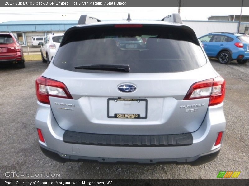 Ice Silver Metallic / Slate Black 2017 Subaru Outback 3.6R Limited