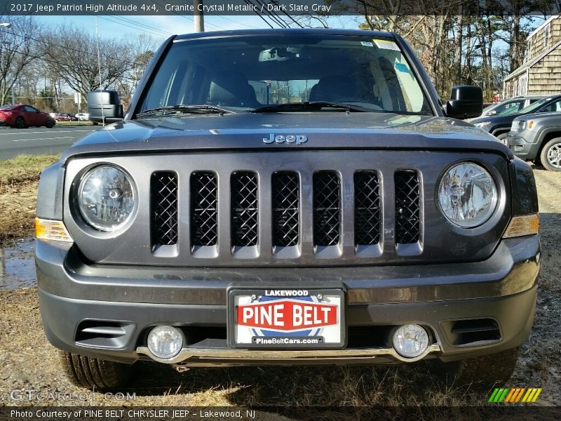 Granite Crystal Metallic / Dark Slate Gray 2017 Jeep Patriot High Altitude 4x4