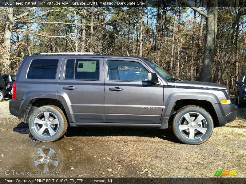 Granite Crystal Metallic / Dark Slate Gray 2017 Jeep Patriot High Altitude 4x4