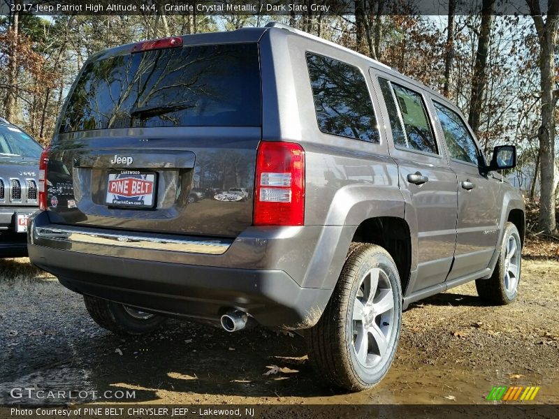 Granite Crystal Metallic / Dark Slate Gray 2017 Jeep Patriot High Altitude 4x4
