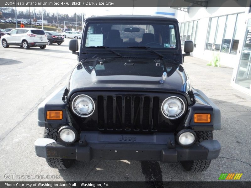 Black / Dark Slate Gray 2004 Jeep Wrangler Unlimited 4x4