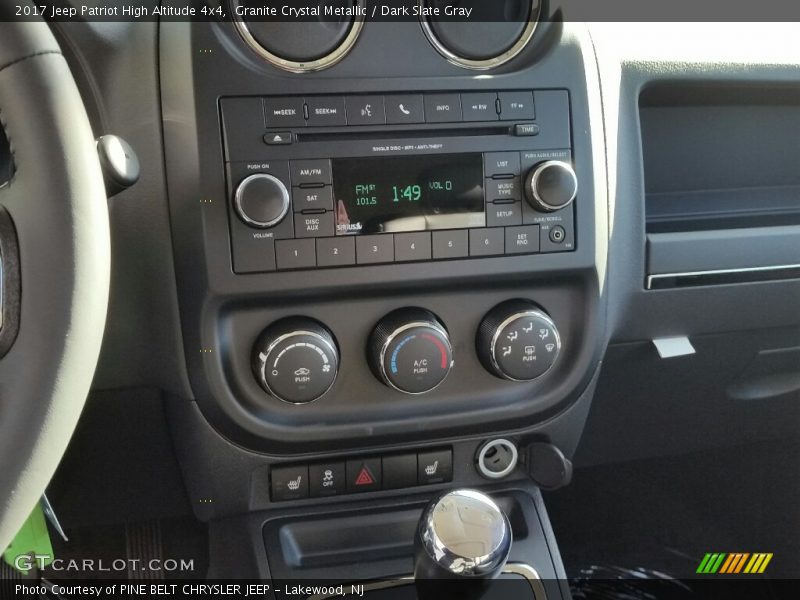 Granite Crystal Metallic / Dark Slate Gray 2017 Jeep Patriot High Altitude 4x4