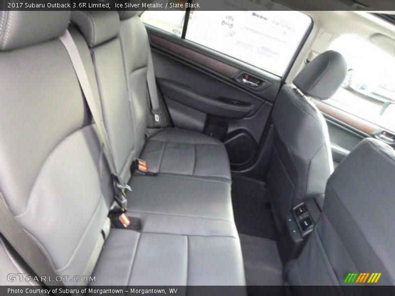 Ice Silver Metallic / Slate Black 2017 Subaru Outback 3.6R Limited